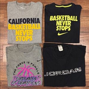 Men’s Nike 4 T-Shirt Lot sz: XL